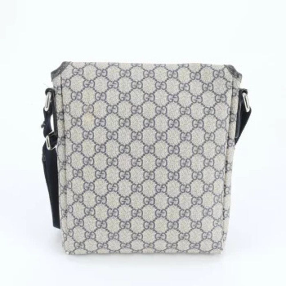 Gucci Blue shoulder Supreme crossbody GG bag Navy messenger leather Blue